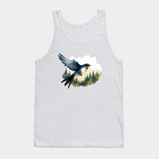 Swallow Bird Tank Top